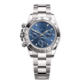 Chronograph 40 – Blue Dial | Silver Tone Bracelet & Tachymeter Bezel