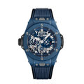 Fusion Power Reserve 45 – Blue Skeleton Dial | Blue Ceramic Case & Blue Rubber Strap